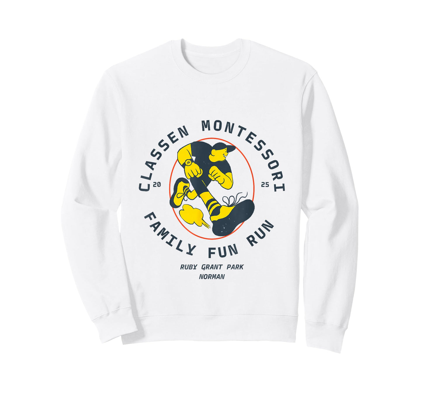 CLASSEN Montessori School Family Fun Run 2025 T-Shirt