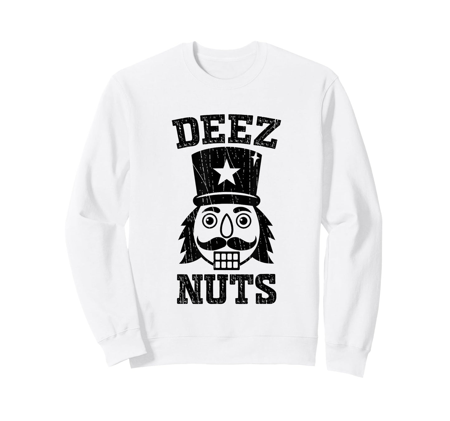 Deez-Nuts Christmas Nutcracker Adult Humor Xmas Pun Men Joke T-Shirt
