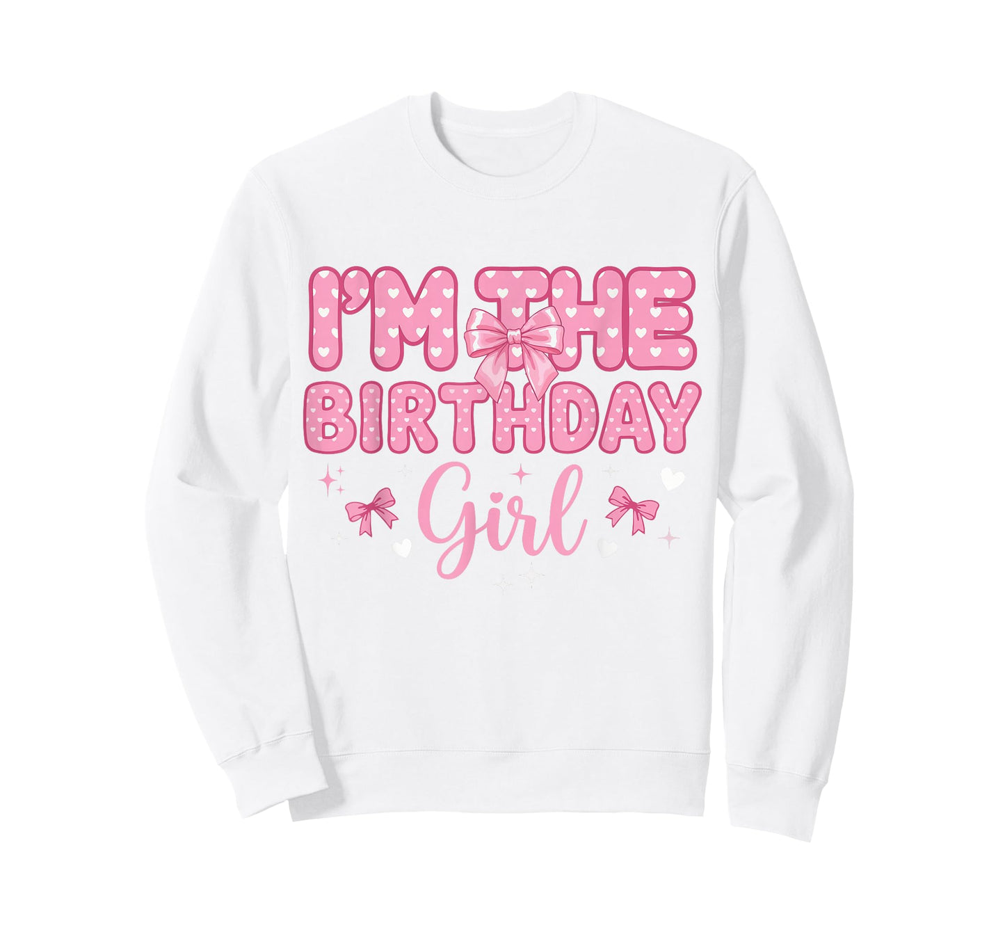 I'm The Birthday Girl Shirt Coquette Bow Party Matching Bday T-Shirt