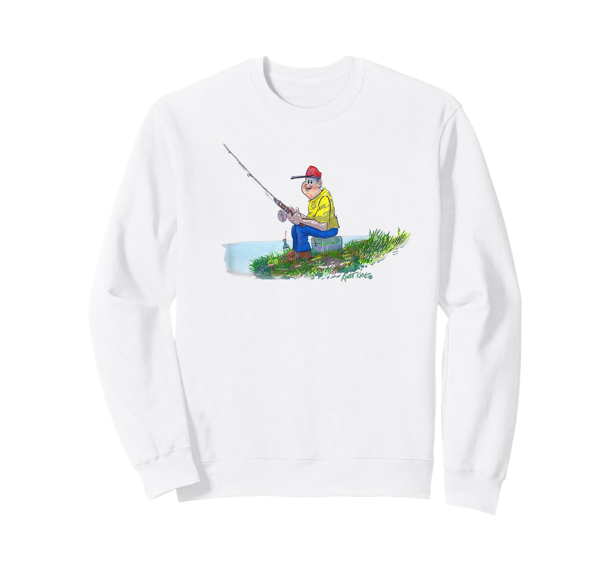 Fun Fishing Guy T-Shirt
