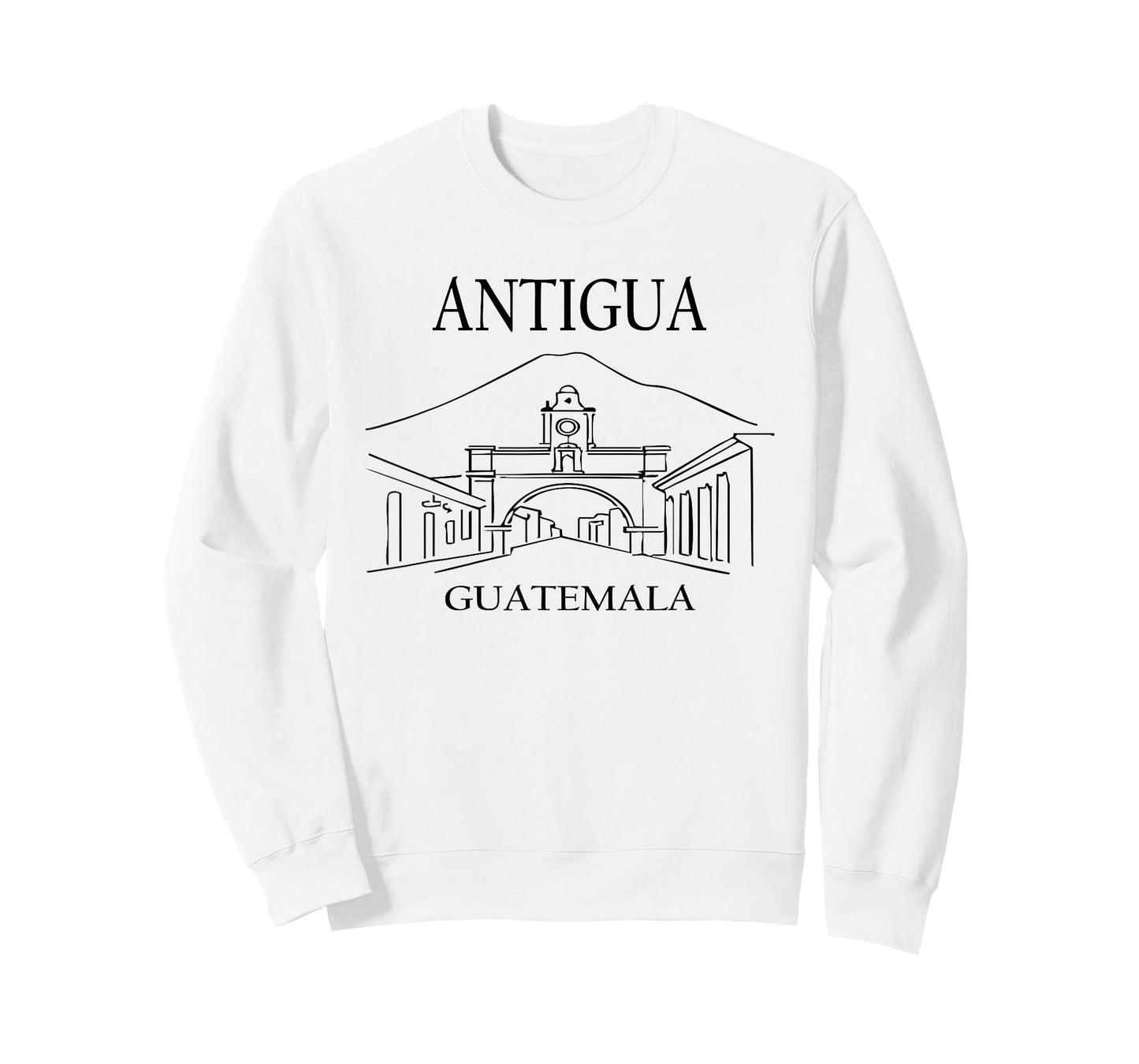 Antigua Guatemala Minimalist City Skyline Travel Souvenir T-Shirt