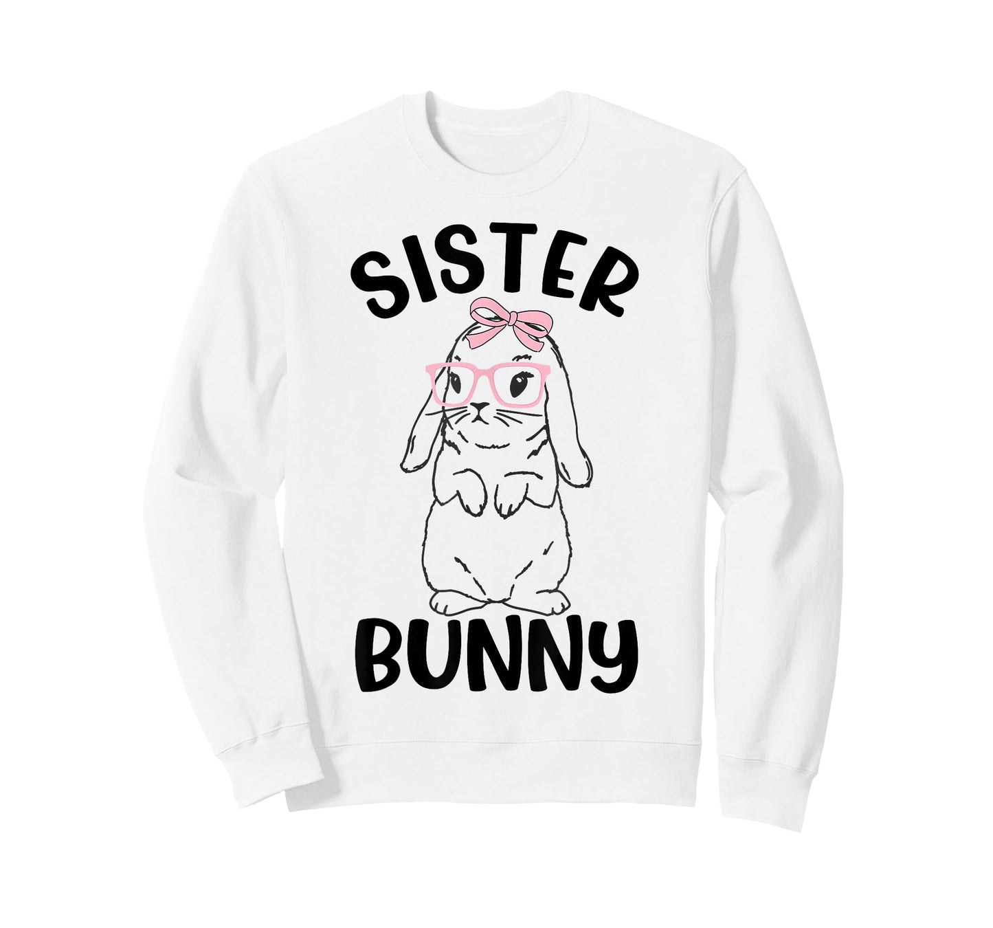 Sister Bunny Siblings Easter Girls T-Shirt