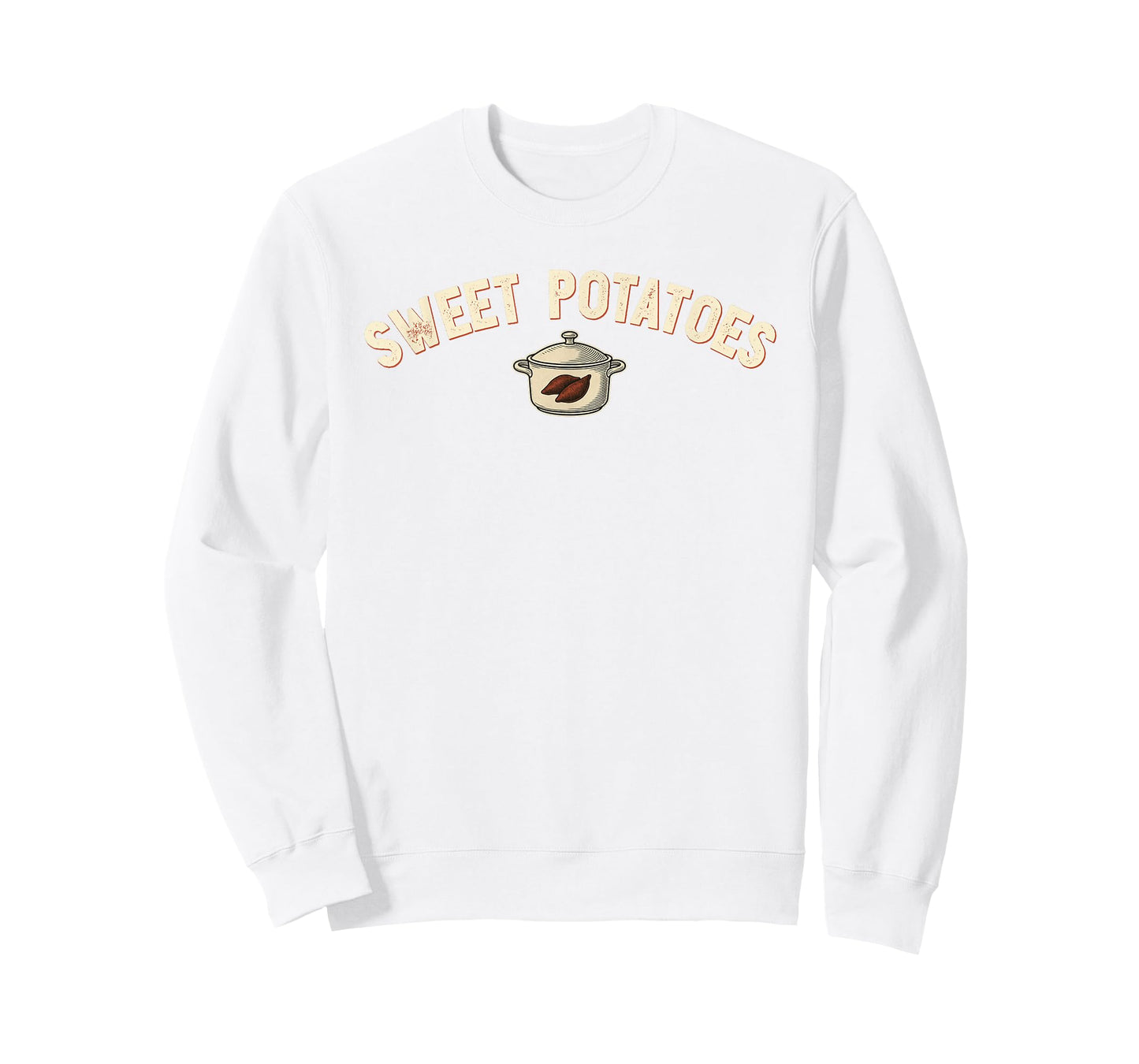Sweet Potatoes Thanksgiving Party Side Dish Cooking Funny T-Shirt