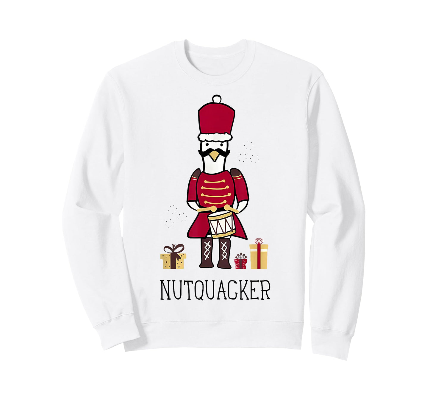 Nutquacker Funny Duck Nutcracker Christmas Men Women Kids T-Shirt