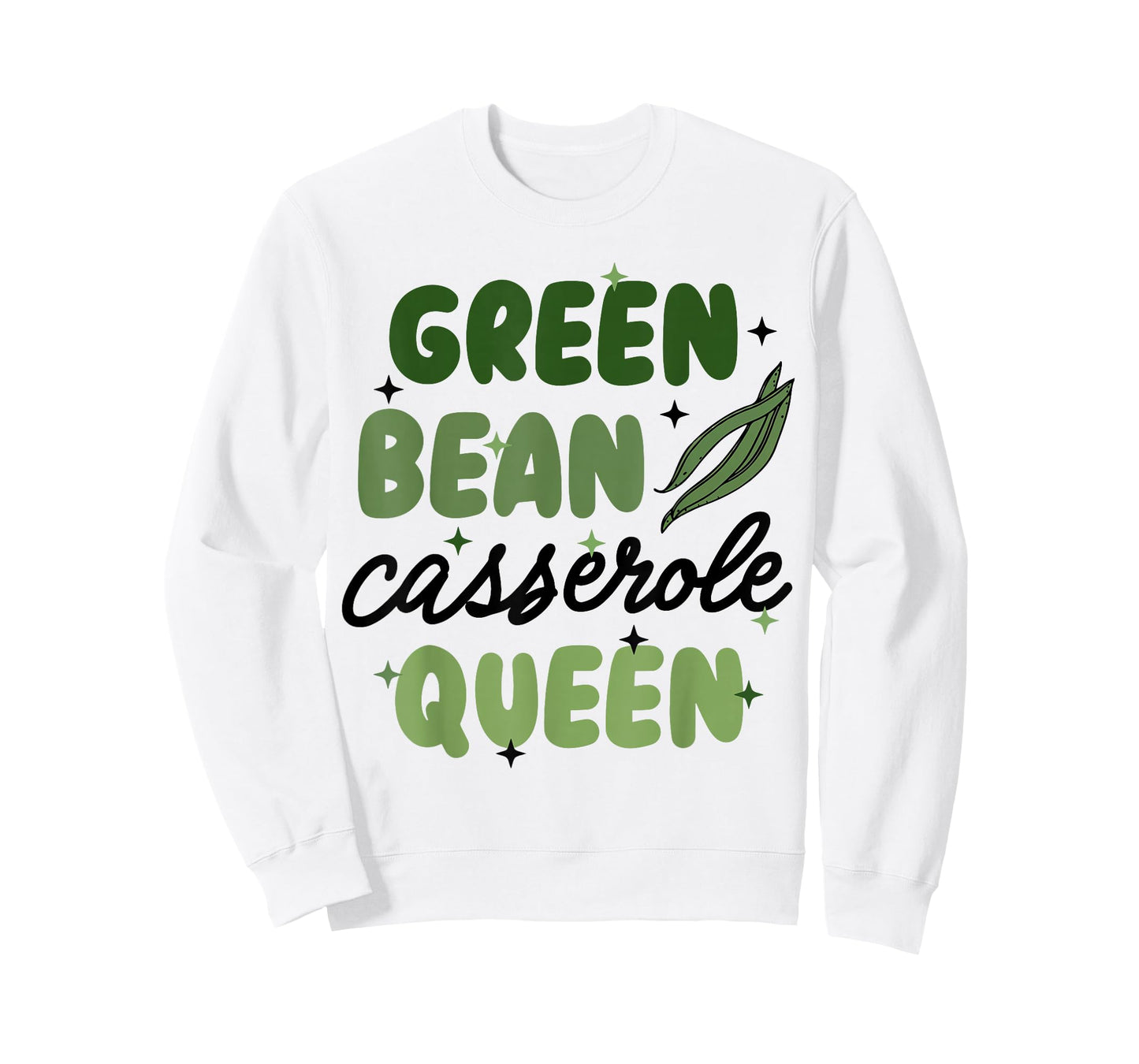Green Bean Casserole Queen Thanksgiving Dinner T-Shirt