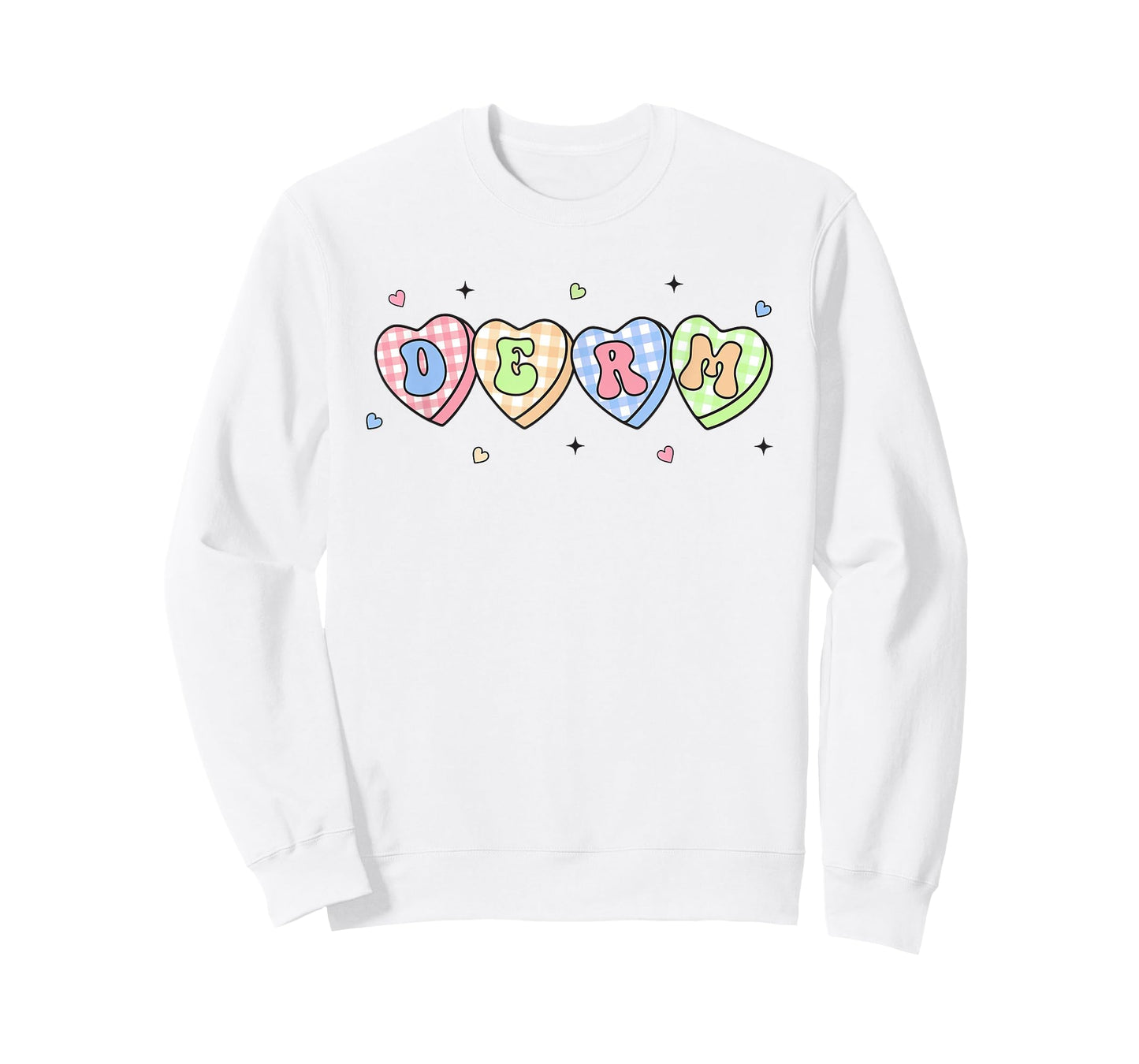 Women Dermatology Valentine's Day Derm Team Dermatologist T-Shirt