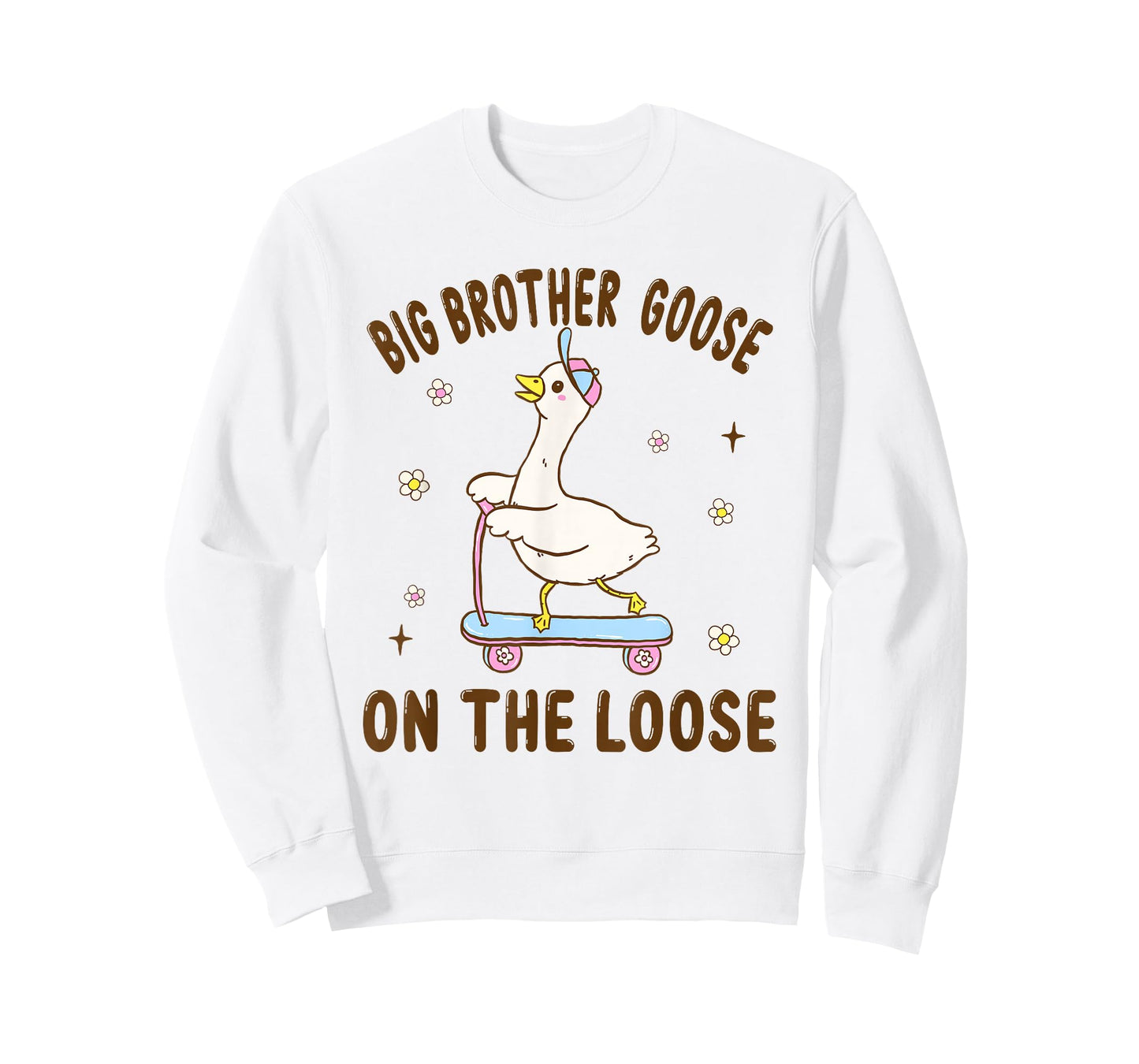 Big Brother Goose On The Loose Funny Birthday Matching T-Shirt