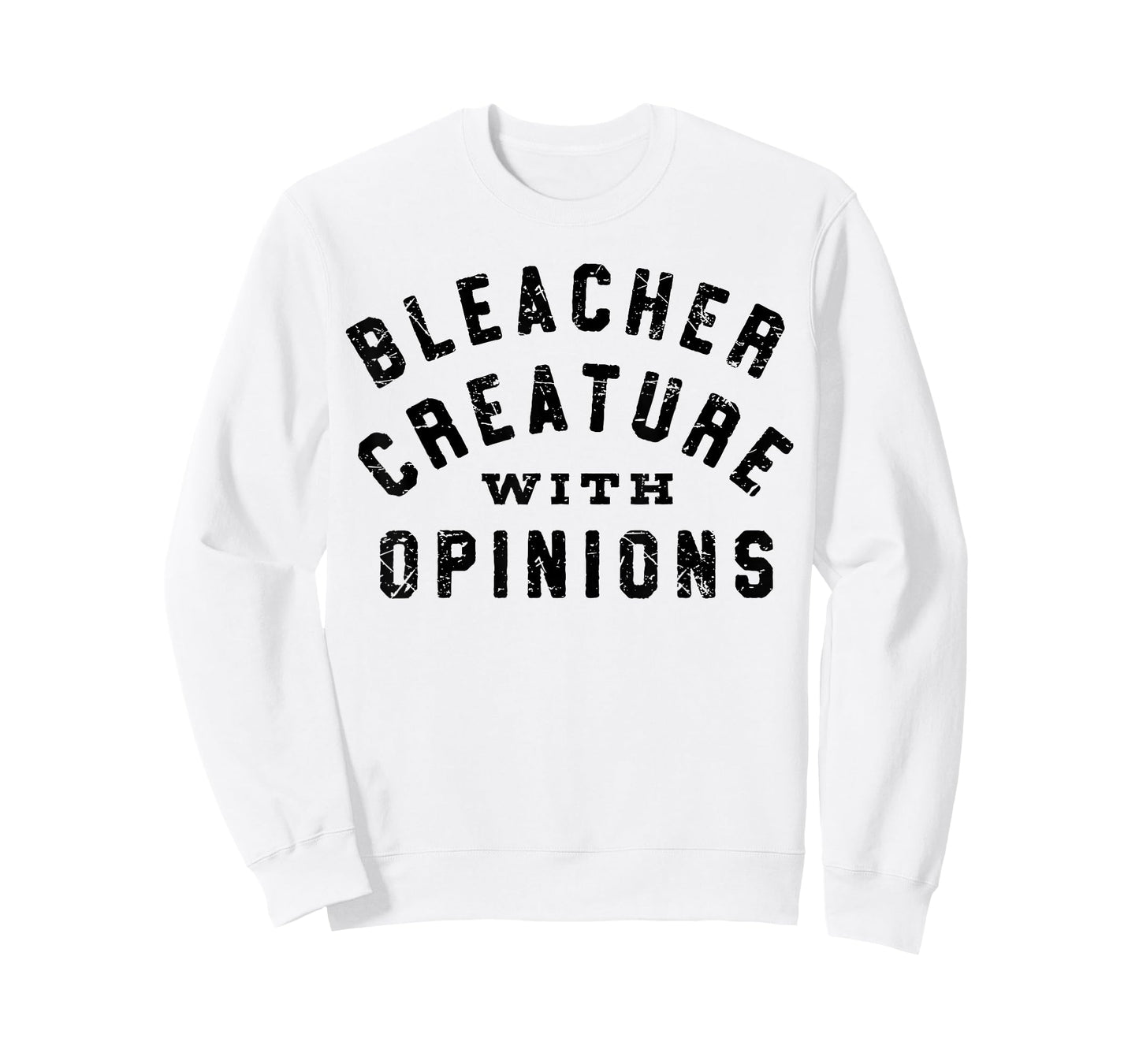 Bleacher Creature with Opinions Funny Sport Mom T-Shirt