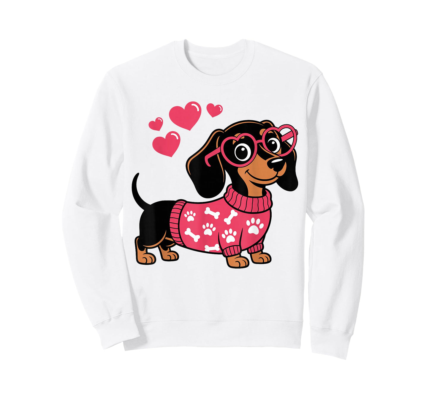 Weenie Dog Dachshund Wiener Dog Love for Women T-Shirt