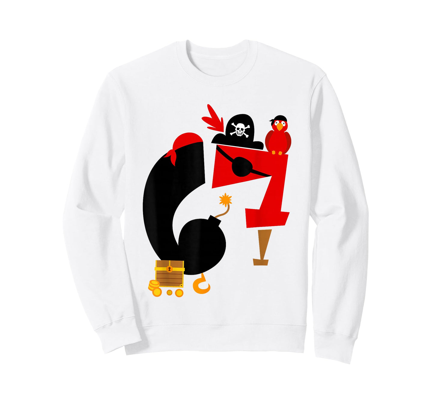 Funny 67 Meme Pirate Six Seven Pirate Lovers T-Shirt
