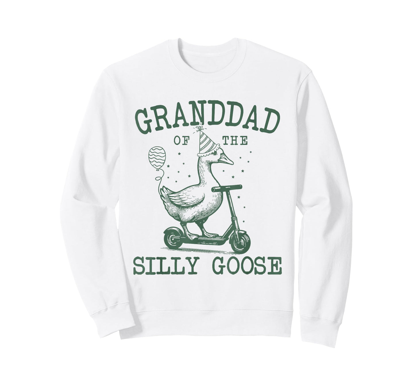 Granddad of The Silly Goose First Birthday Family Matching T-Shirt