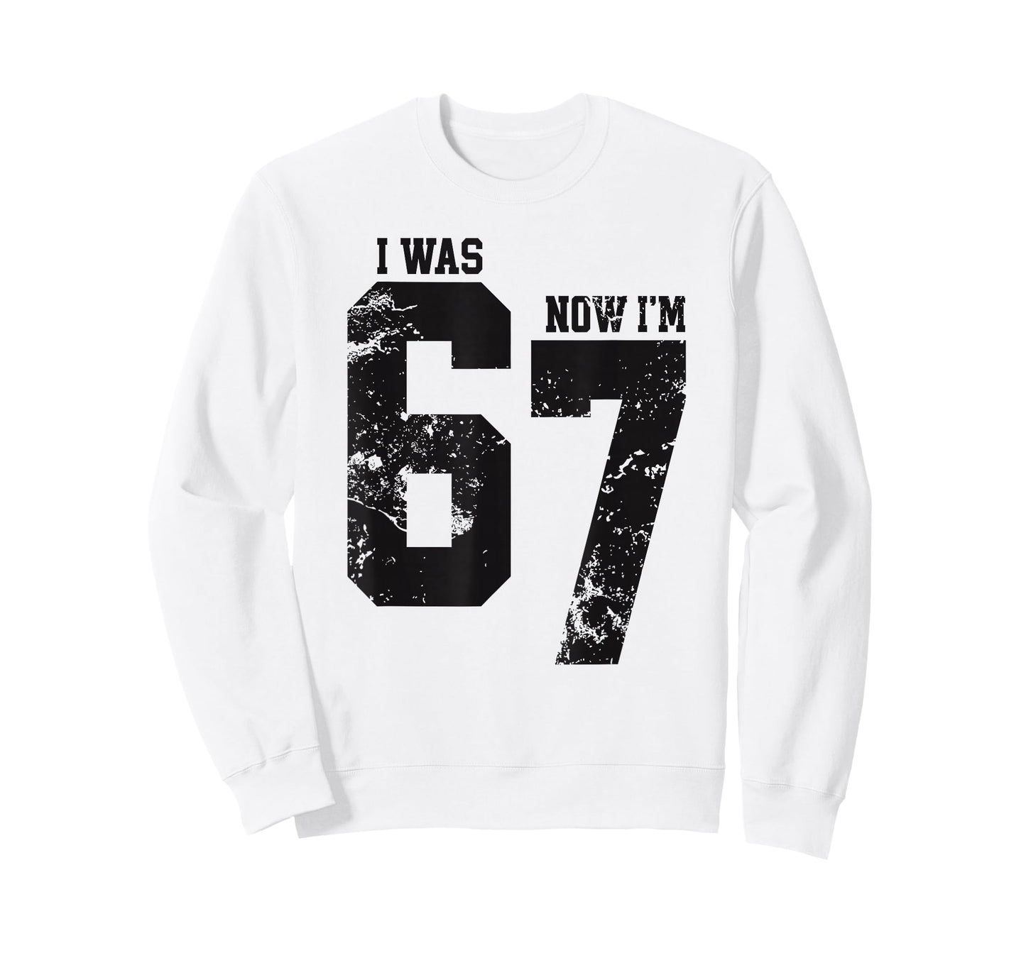I was 6 Now I’m 7 Six Seven Funny 7th Birthday Girls Kids T-Shirt