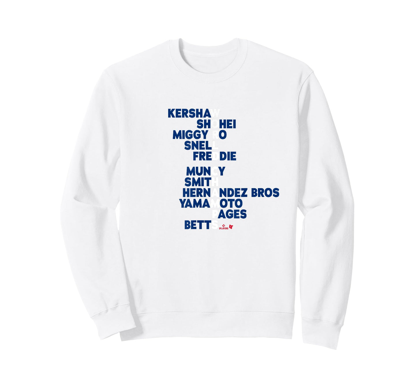 World Champs Acrostic - Los Angeles Baseball T-Shirt