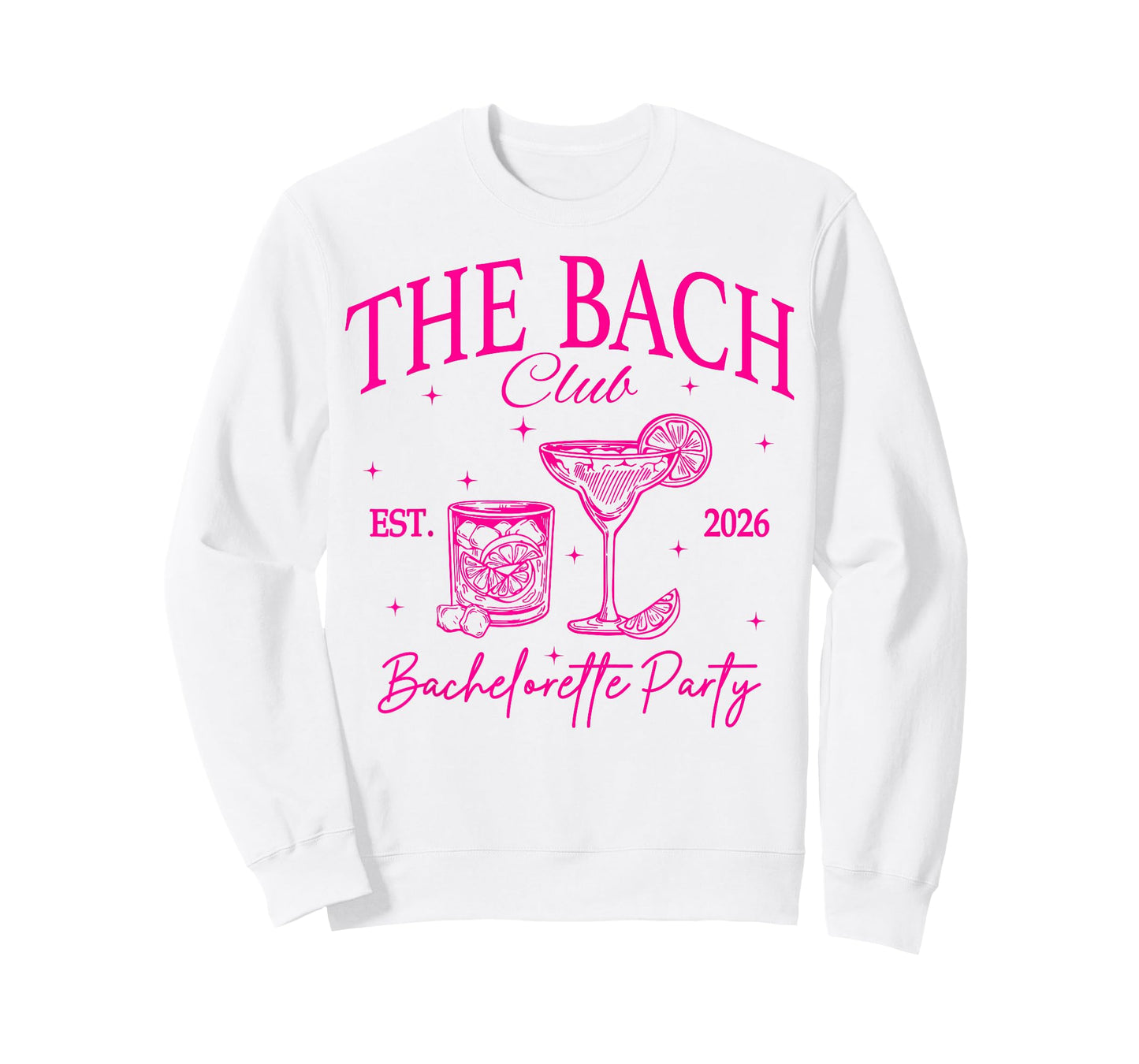 The Bach Club Est 2026 Drinking Bach Bachelorette Party T-Shirt