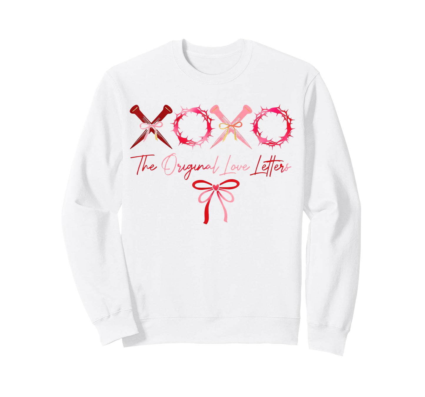 XOXO The Original Love Letters Faith Christian Valentine T-Shirt