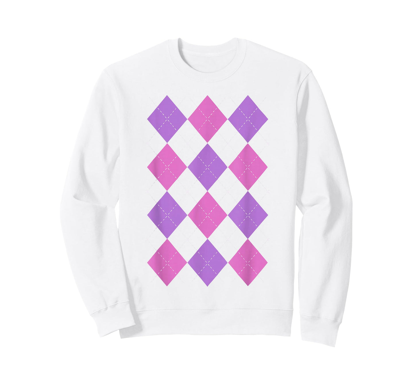 Kpop Baby Pink Color Argyle for Girls Kids Men Women K-Pop T-Shirt