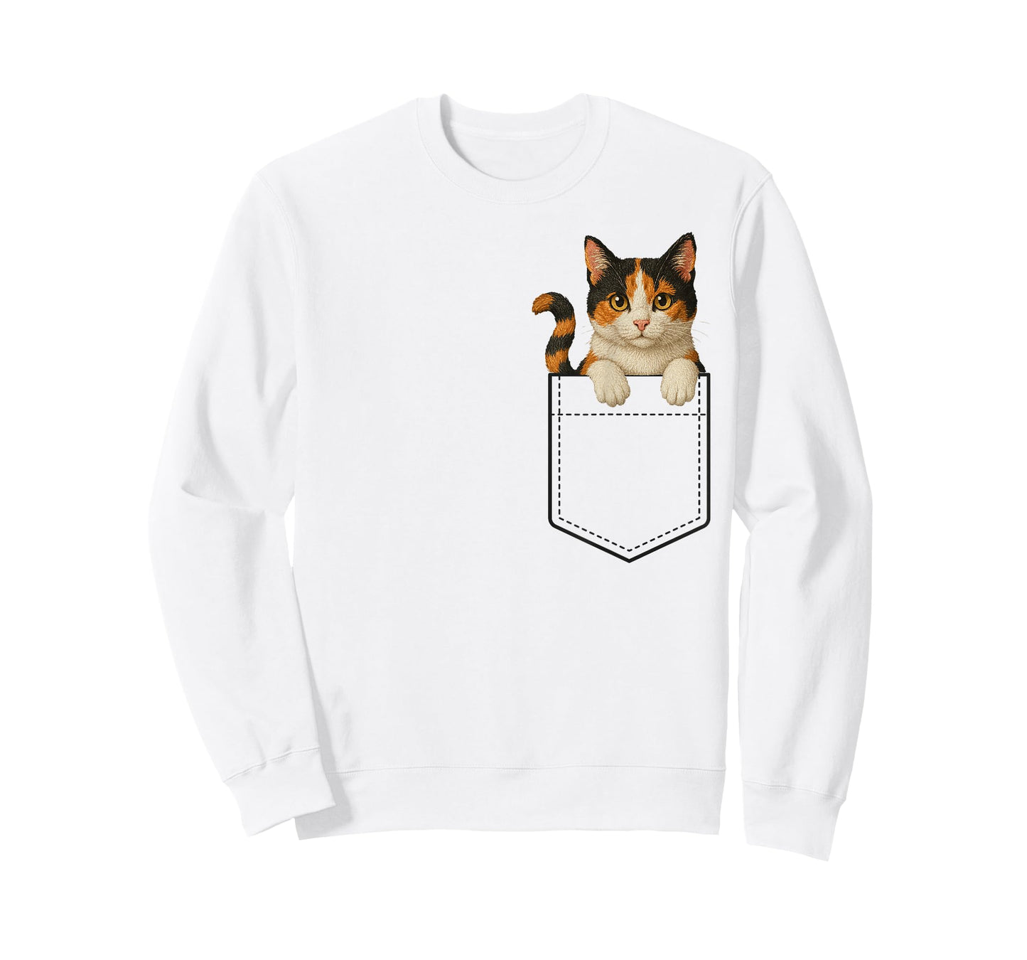 Funny Calico Cat Feline Lover for Women Men Adults Kids T-Shirt