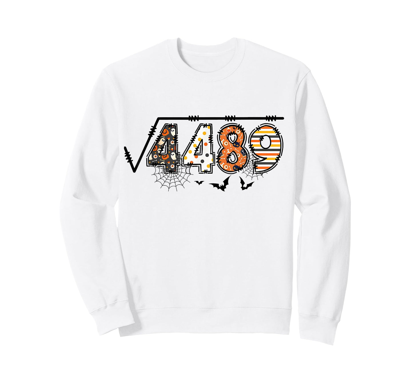 Square Root of 4489 Meme Funny 67 Halloween Math Teacher T-Shirt