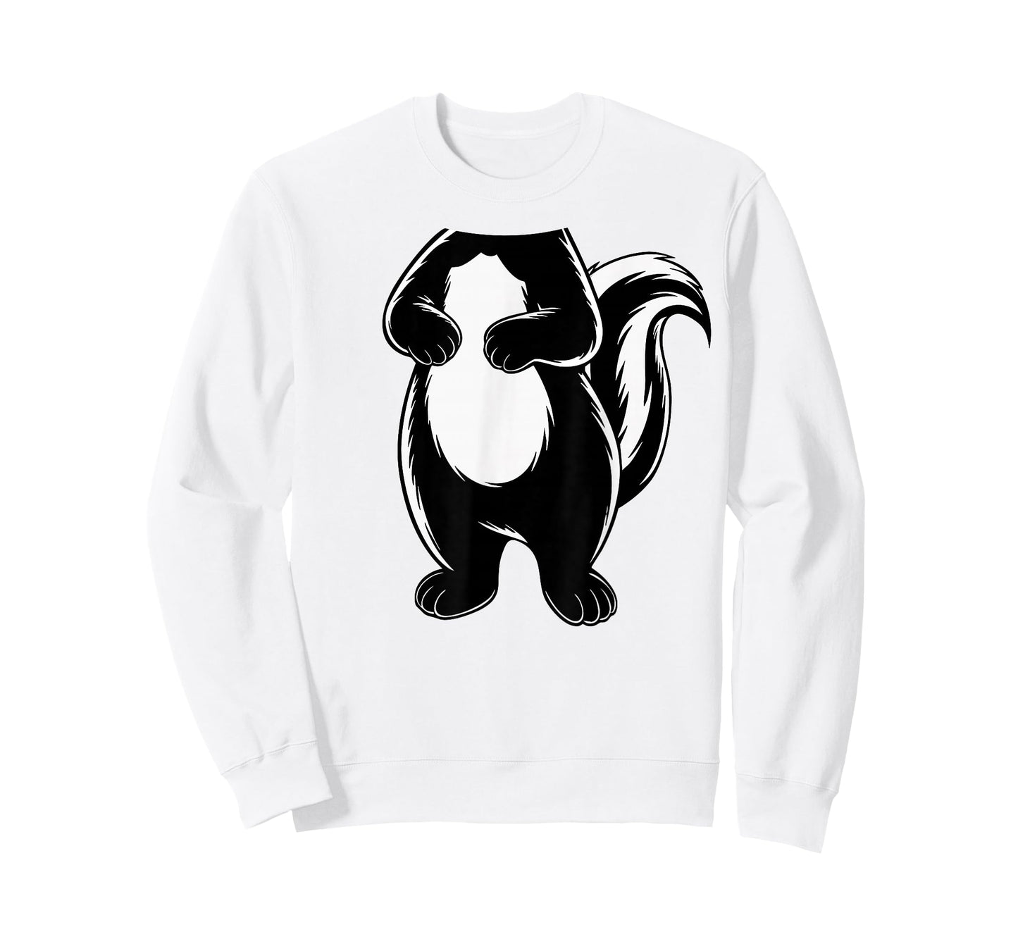 Skunk Shirt Adult Kids Men Women Body Skunk Costume T-Shirt