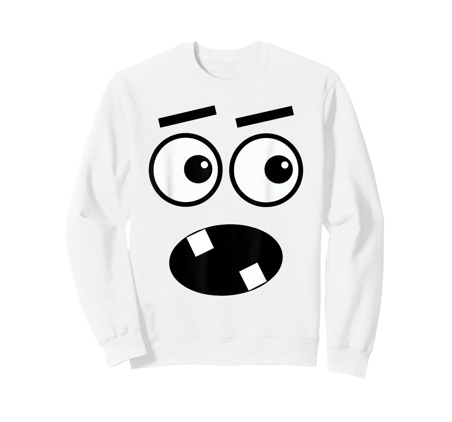 Funny Creepy Carrots Face Halloween Costume T-Shirt