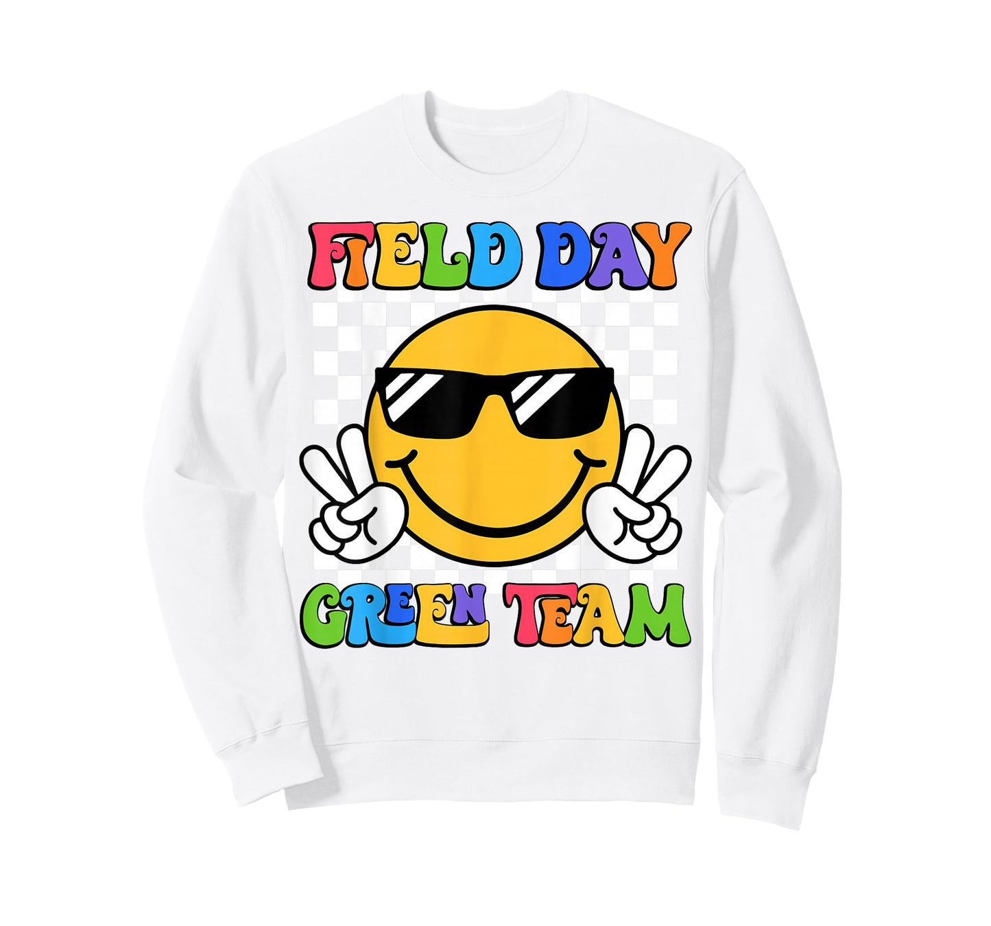 Field Day Green Team Funny for Teacher Kids Field Day Games T-Shirt