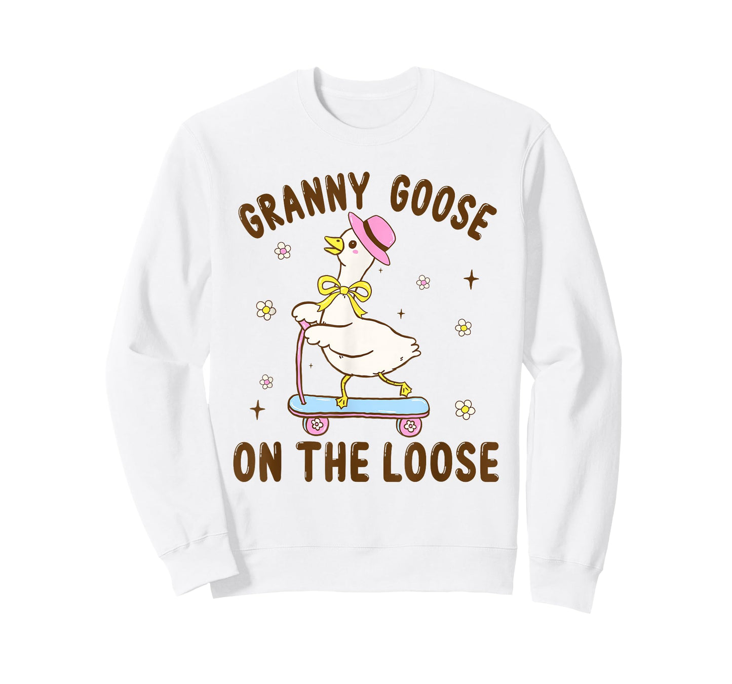 Granny Goose On The Loose Funny Birthday Matching Family T-Shirt