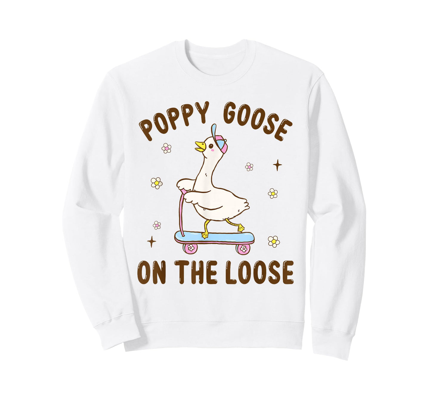Poppy Goose On The Loose Funny Birthday Matching Family T-Shirt