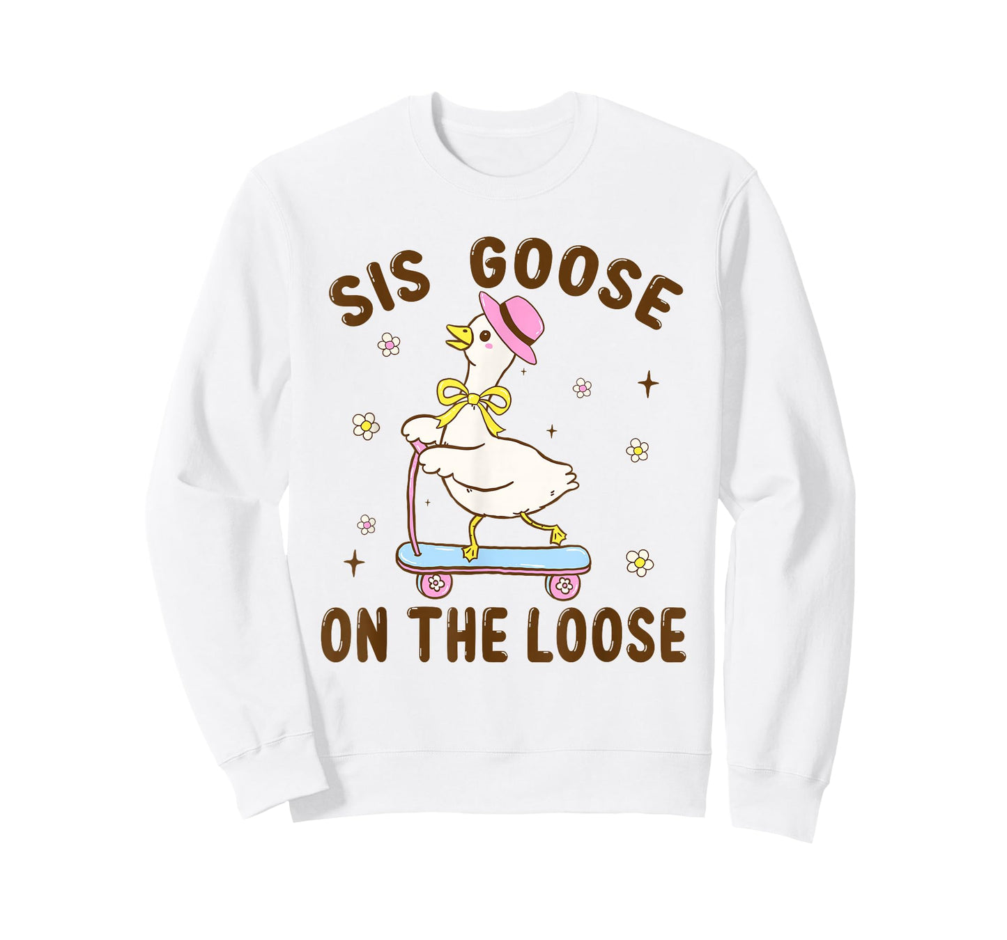 Sis Goose On The Loose Funny Birthday Matching Family T-Shirt