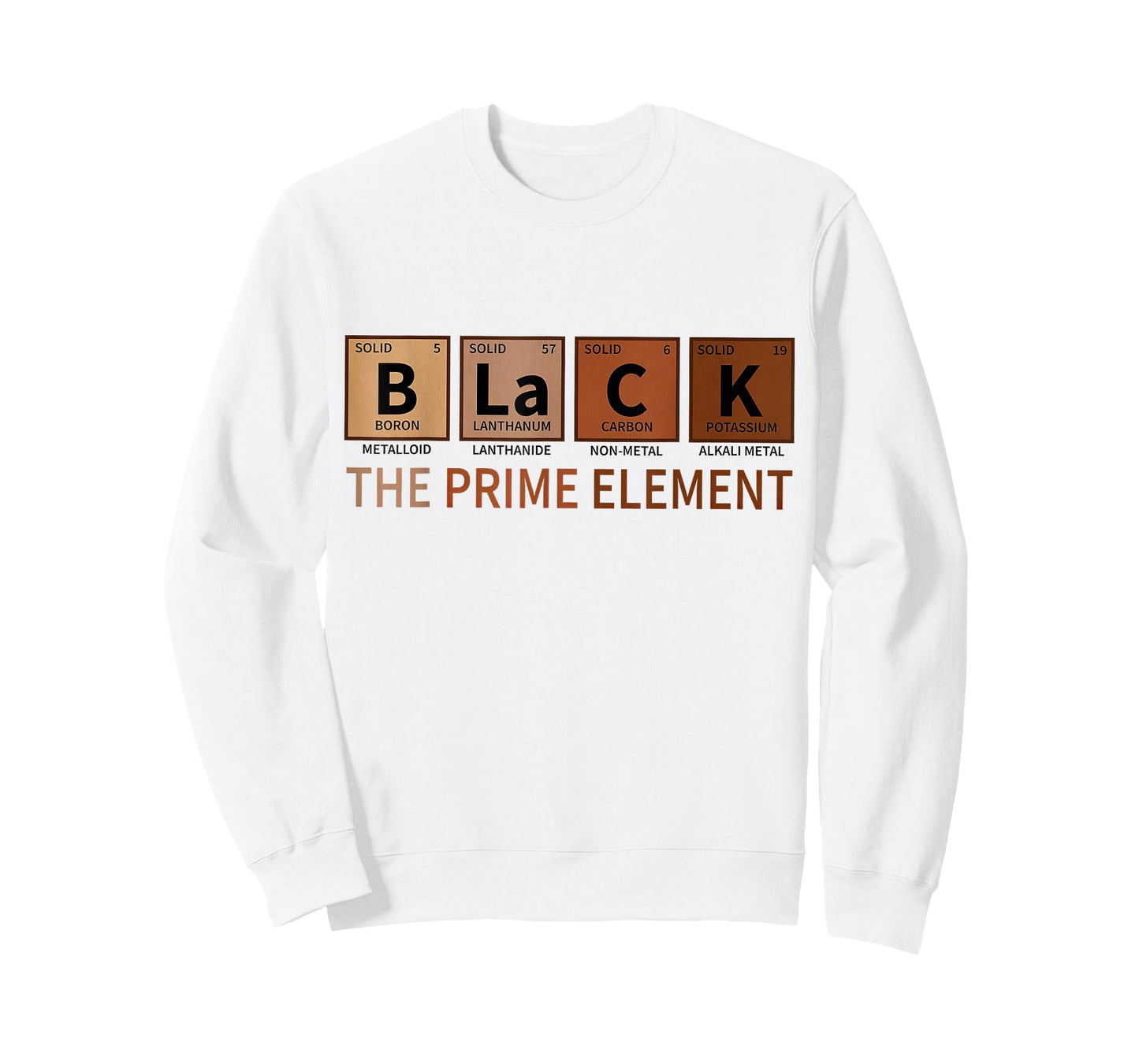 The Prime Elements Black History Month African American T-Shirt