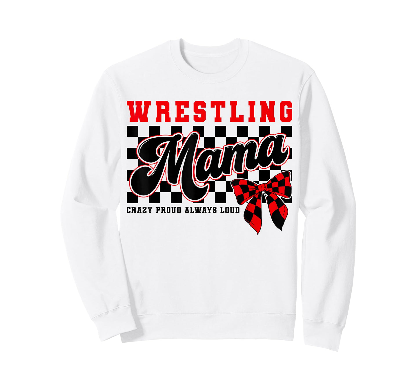Women Wrestling Mom Mama Wrestle Wrestler Mothers Day T-Shirt