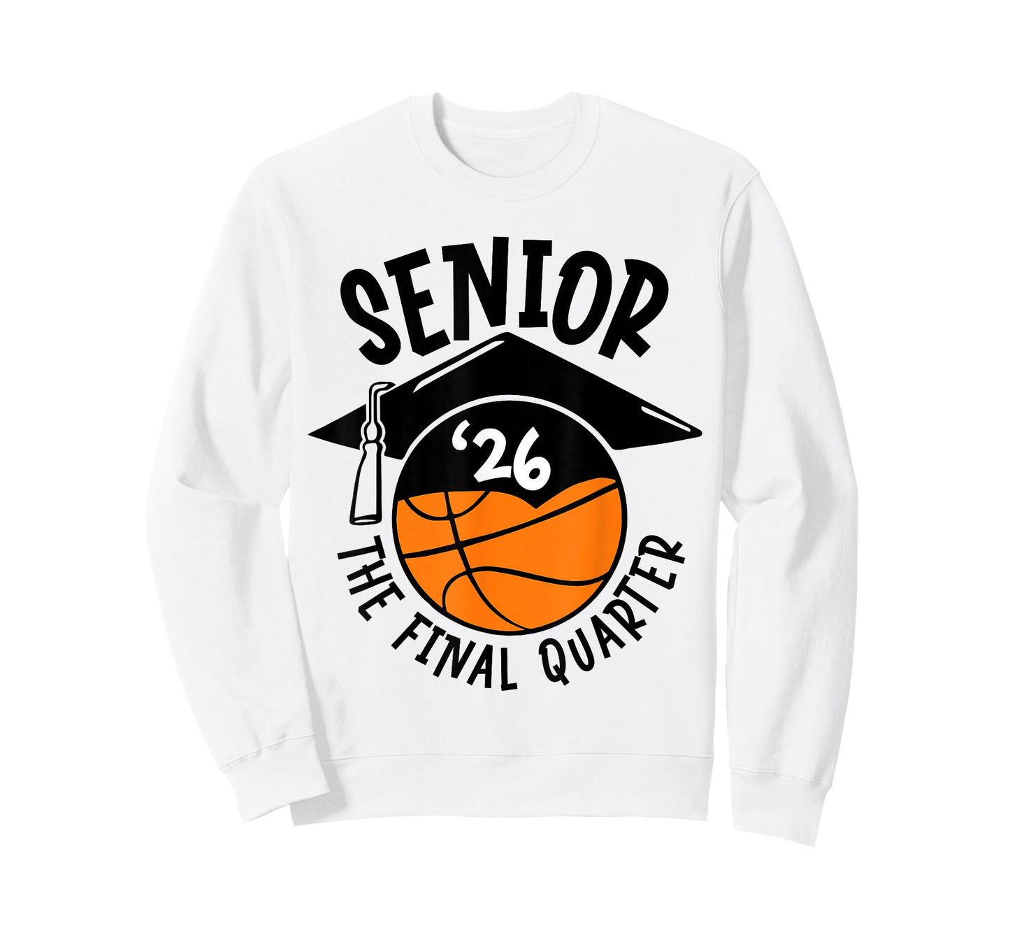 Senior 2026 Final Quarter Class of 2026 Basketball Sports T-Shirt