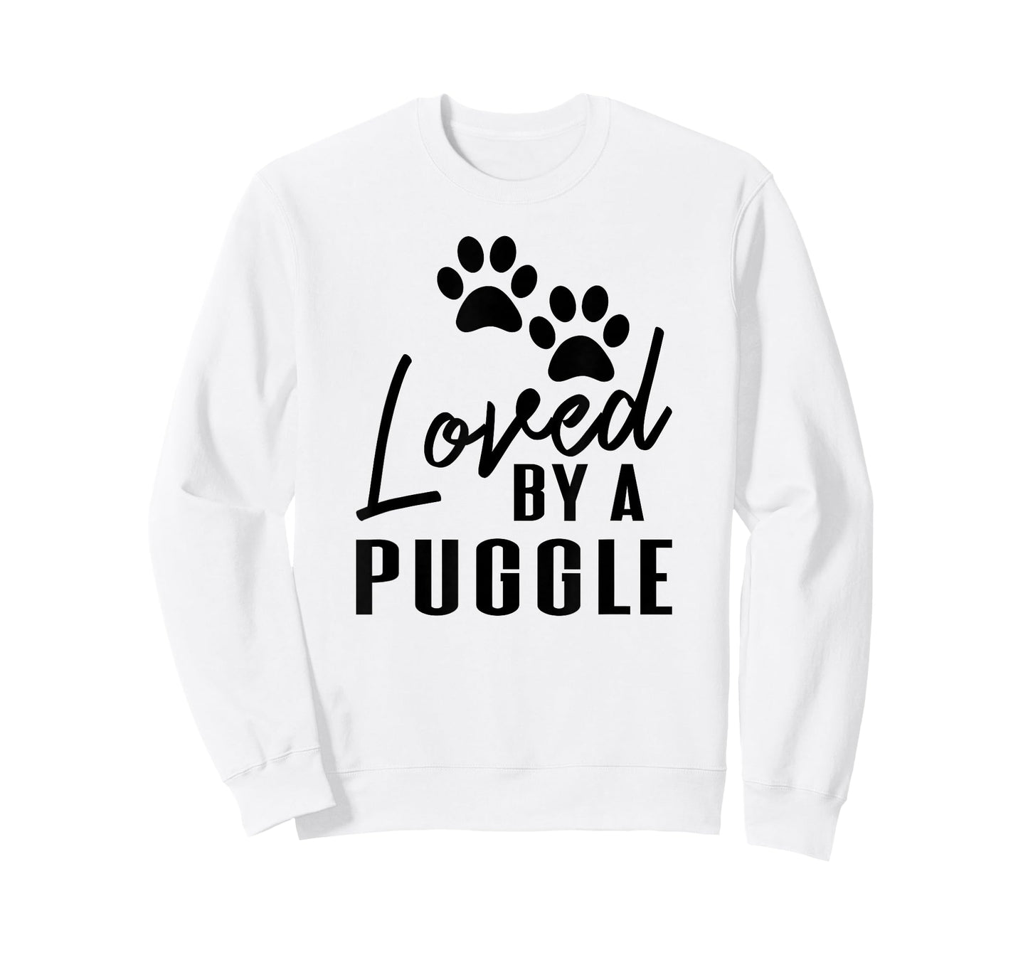 Loved by A Puggle Dog Mom or Dog Dad T-Shirt