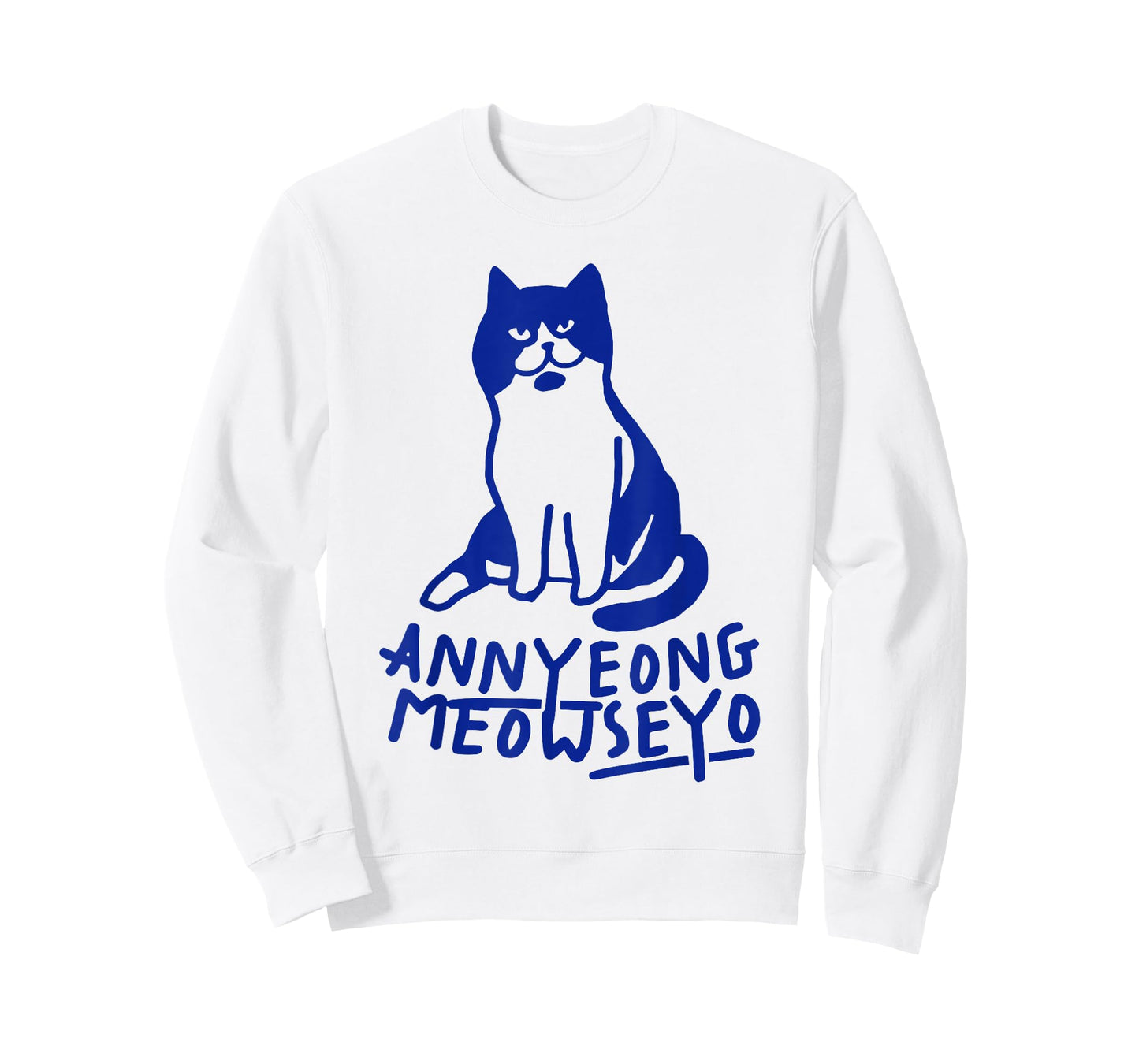 Annyeongmeowseyo K-Drama Funny Cat Lovers T-Shirt