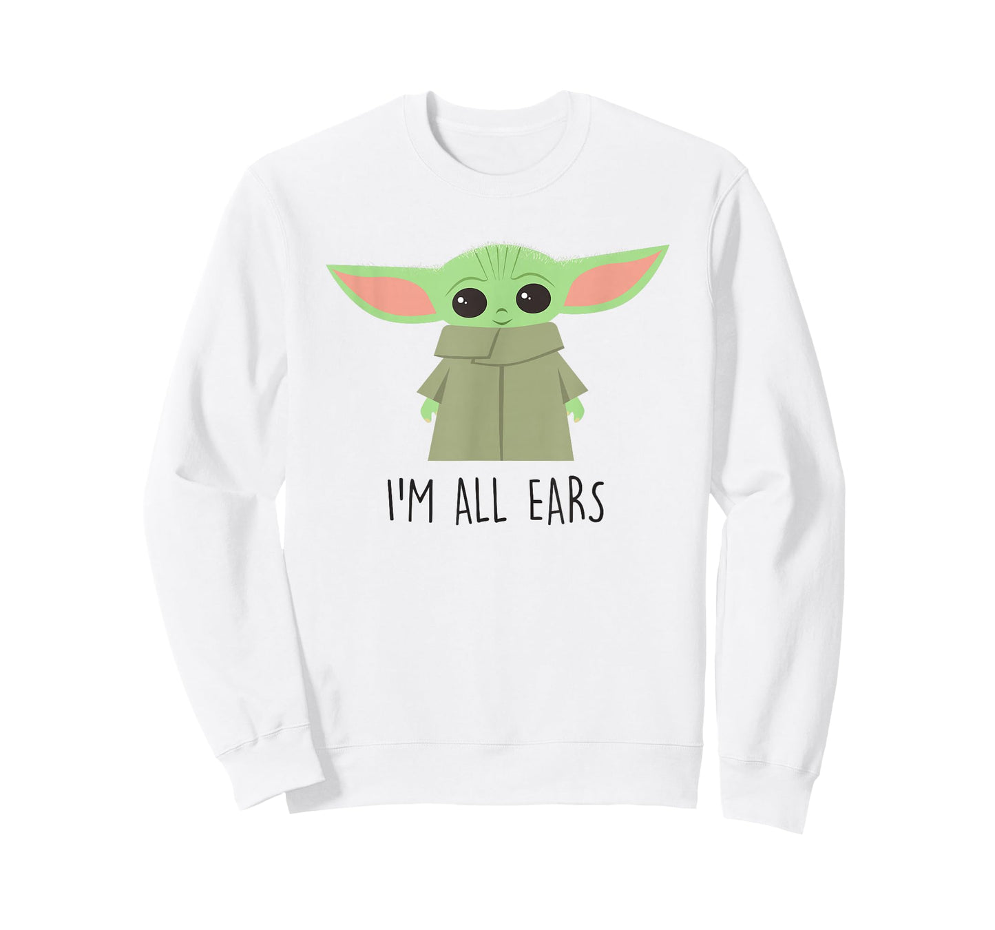 Star Wars The Mandalorian Grogu I'm All Ears Cute T-Shirt