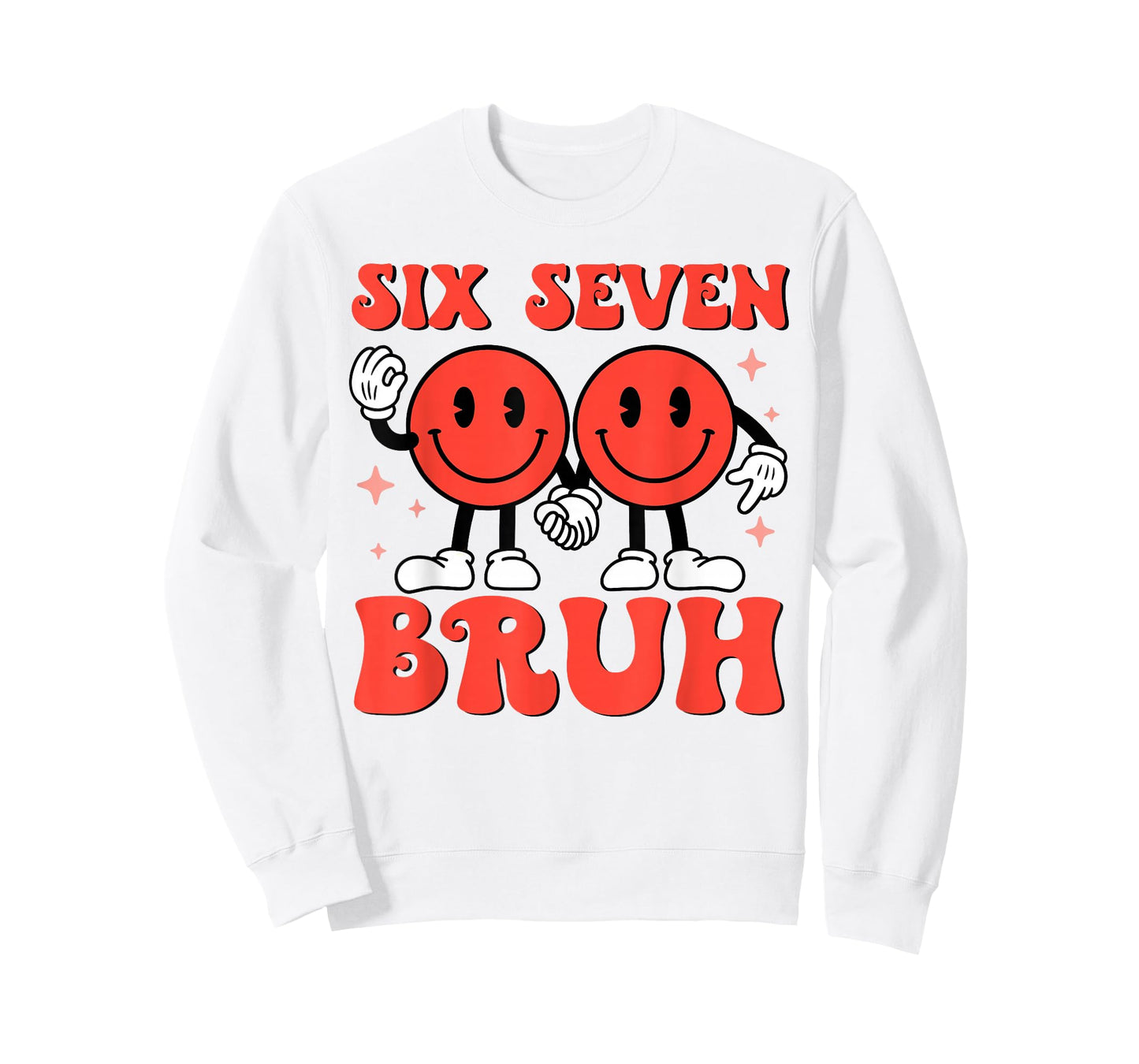 Valentine’s Day Funny 67 Meme Six Seven 6 7 Valentine Hearts T-Shirt