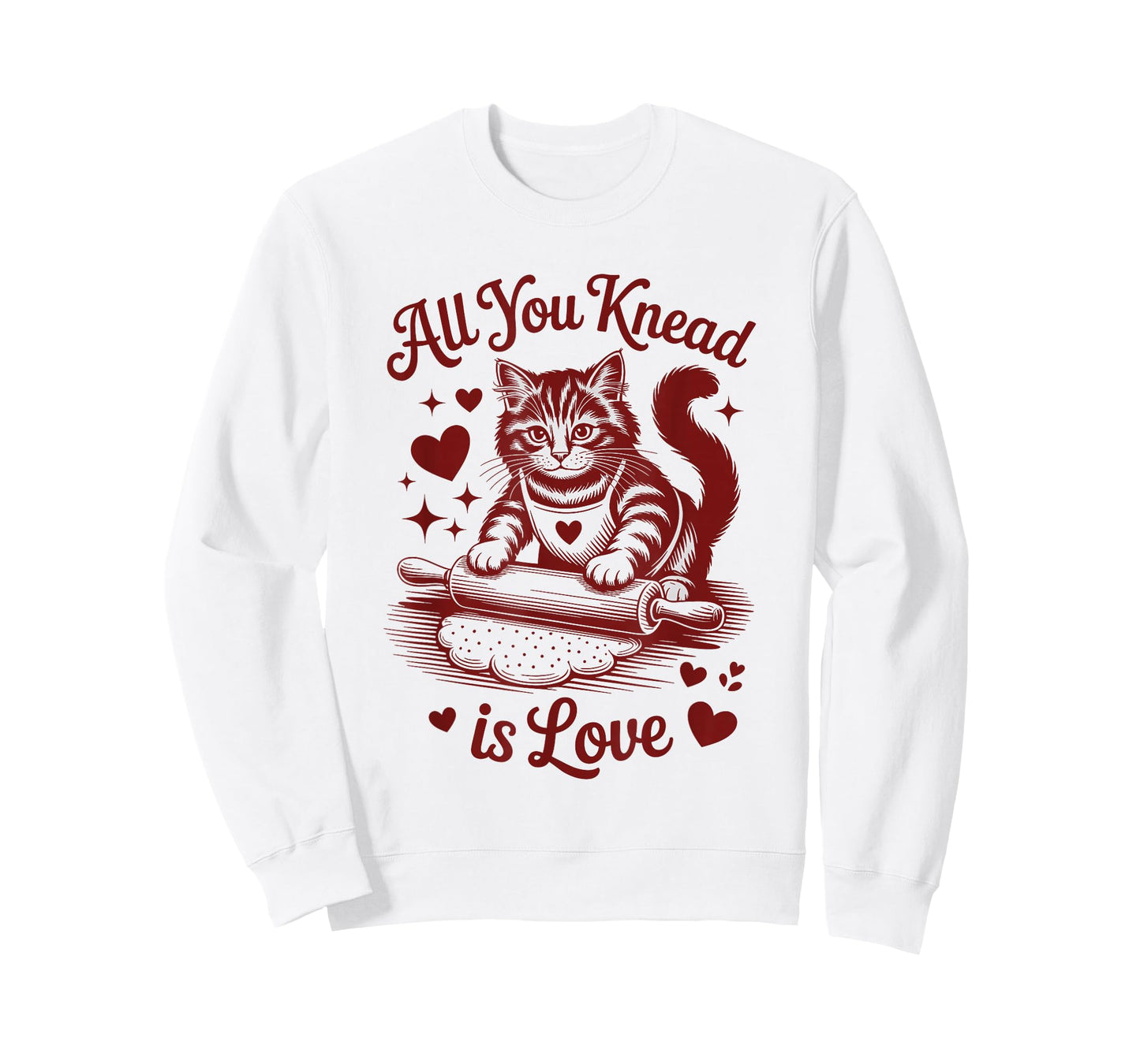 All You Knead is Love Cat T-Shirt