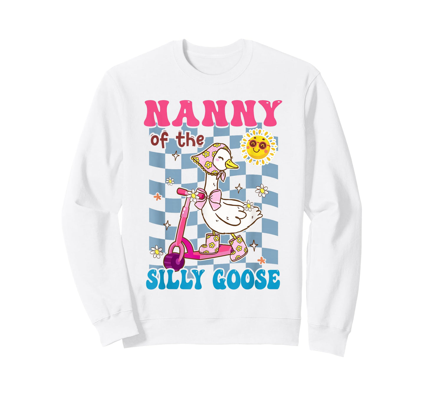 Nanny of The Silly Goose First Birthday Family Matching T-Shirt