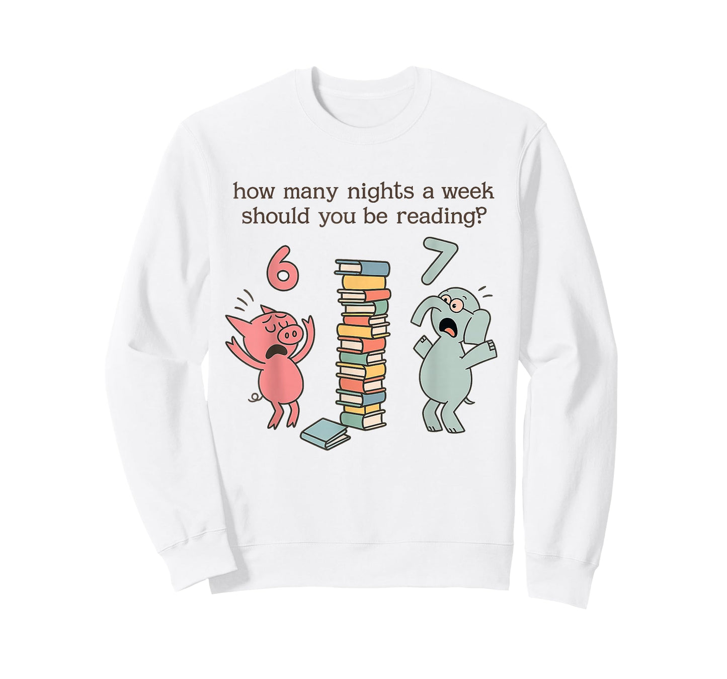 How Many Nights A Week Should You Be Reading 6-7 Teacher T-Shirt