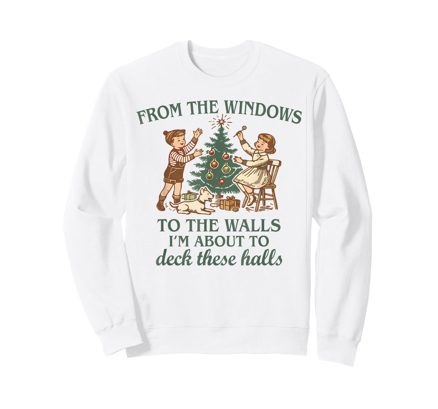 from The Windows to The Walls Funny Saying Holiday Party T-Shirt