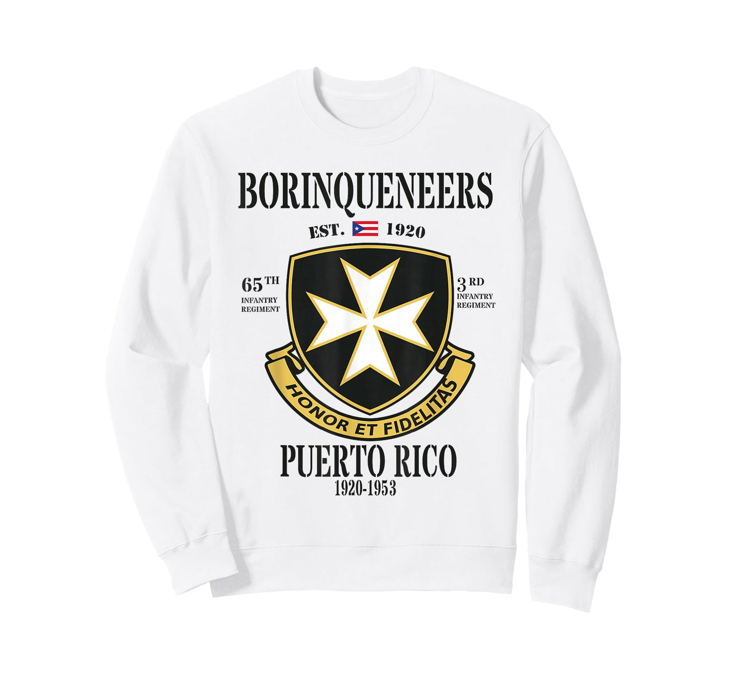Borinqueneers 65th Infantry Regiment Puerto Rico Pride T-Shirt