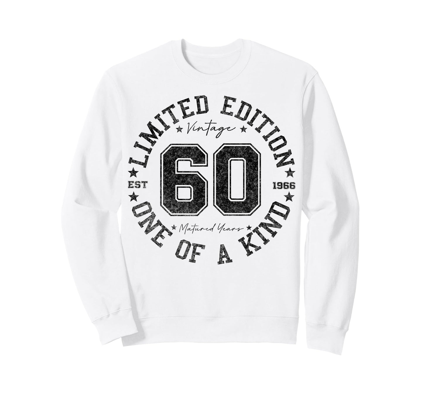 60 Year Old Gifts Vintage 1966 Limited Edition 60th Birthday T-Shirt