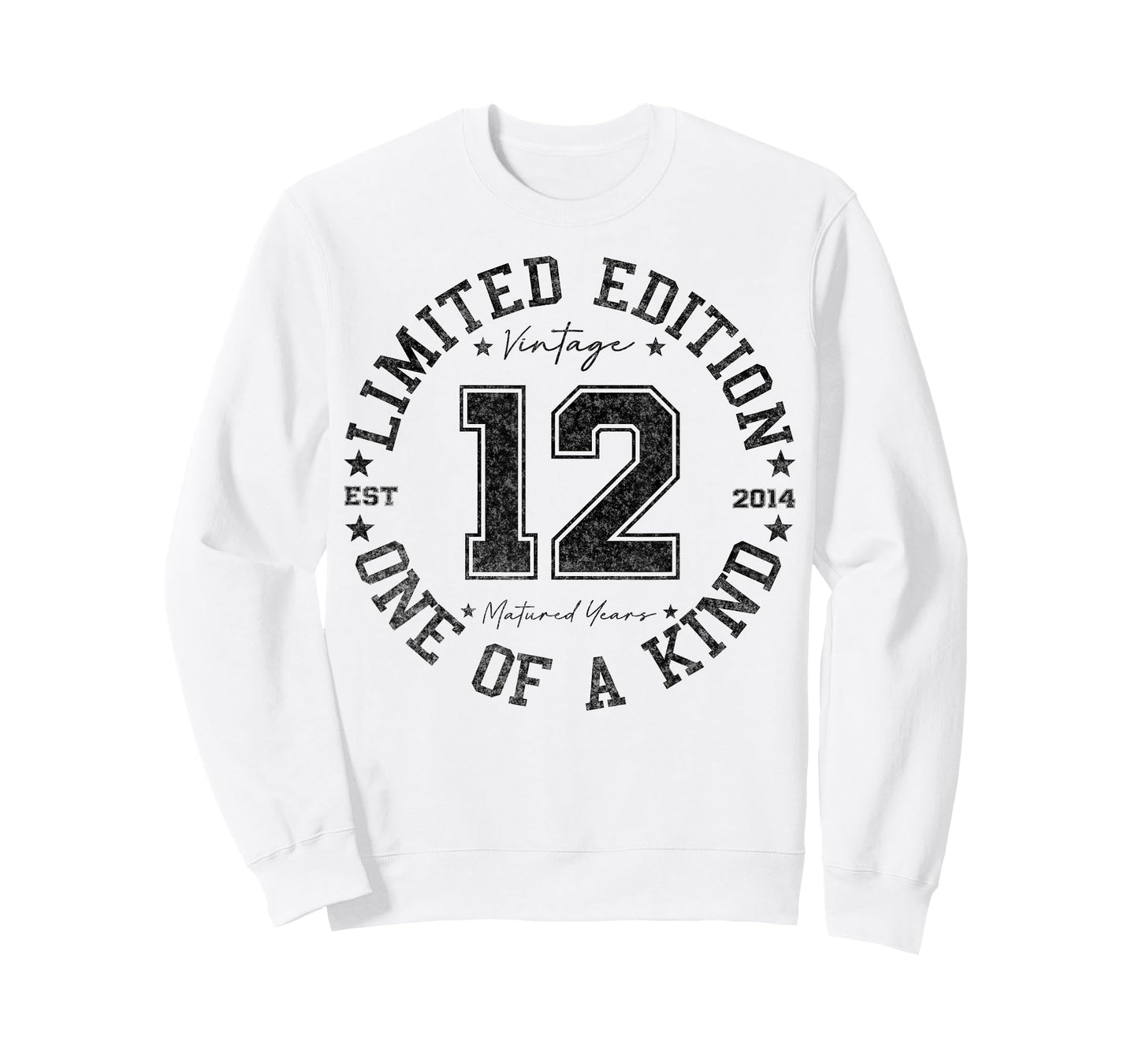 12 Year Old Gifts Vintage 2014 Limited Edition 12th Birthday T-Shirt