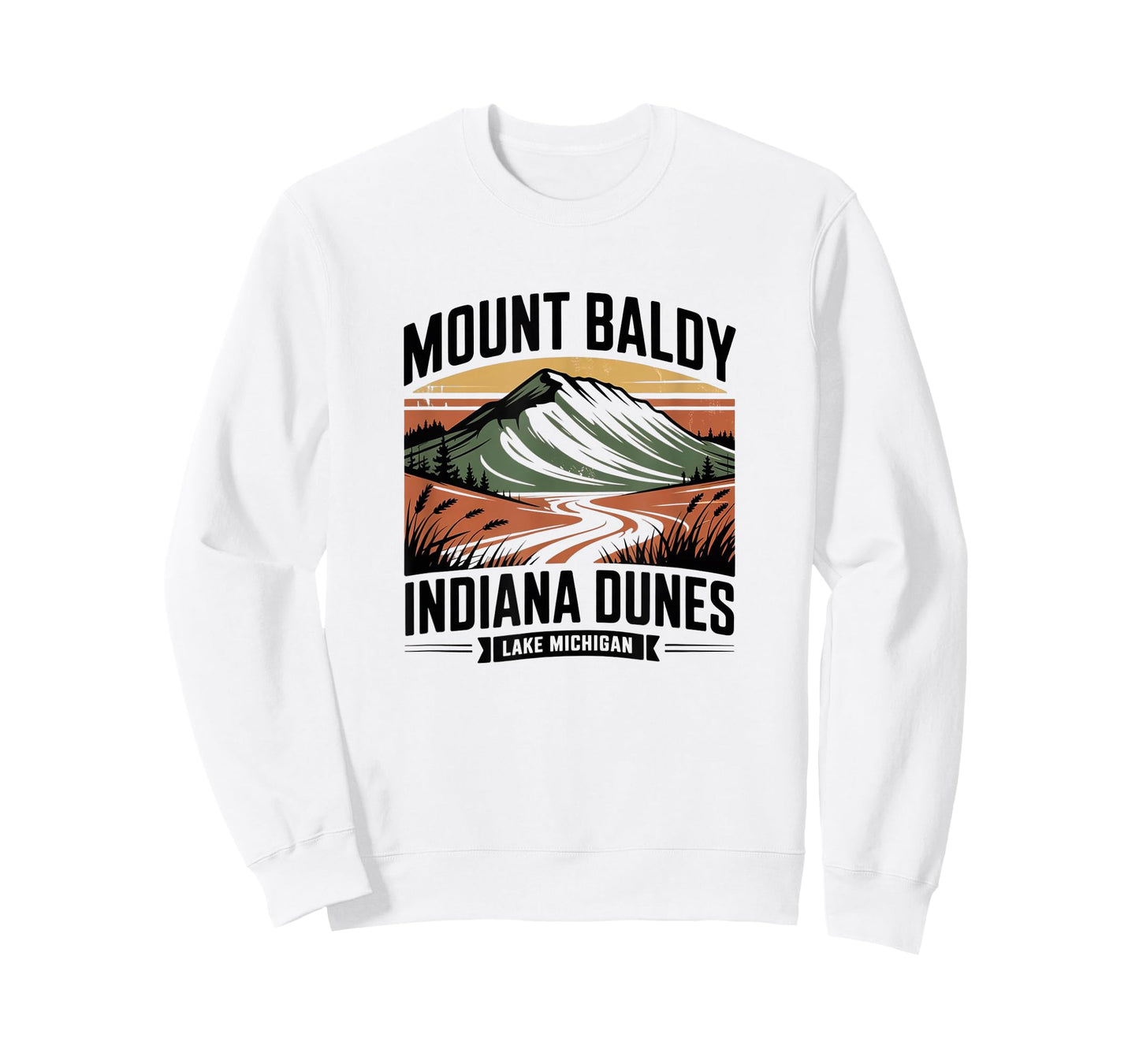 Mount Baldy Indiana Dunes Lake Michigan Great Lakes T-Shirt