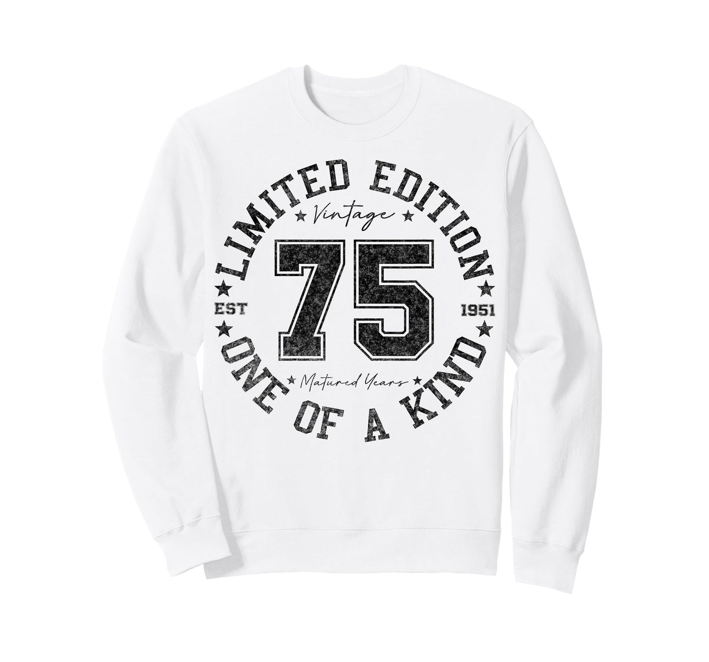 75 Year Old Gifts Vintage 1951 Limited Edition 75th Birthday T-Shirt