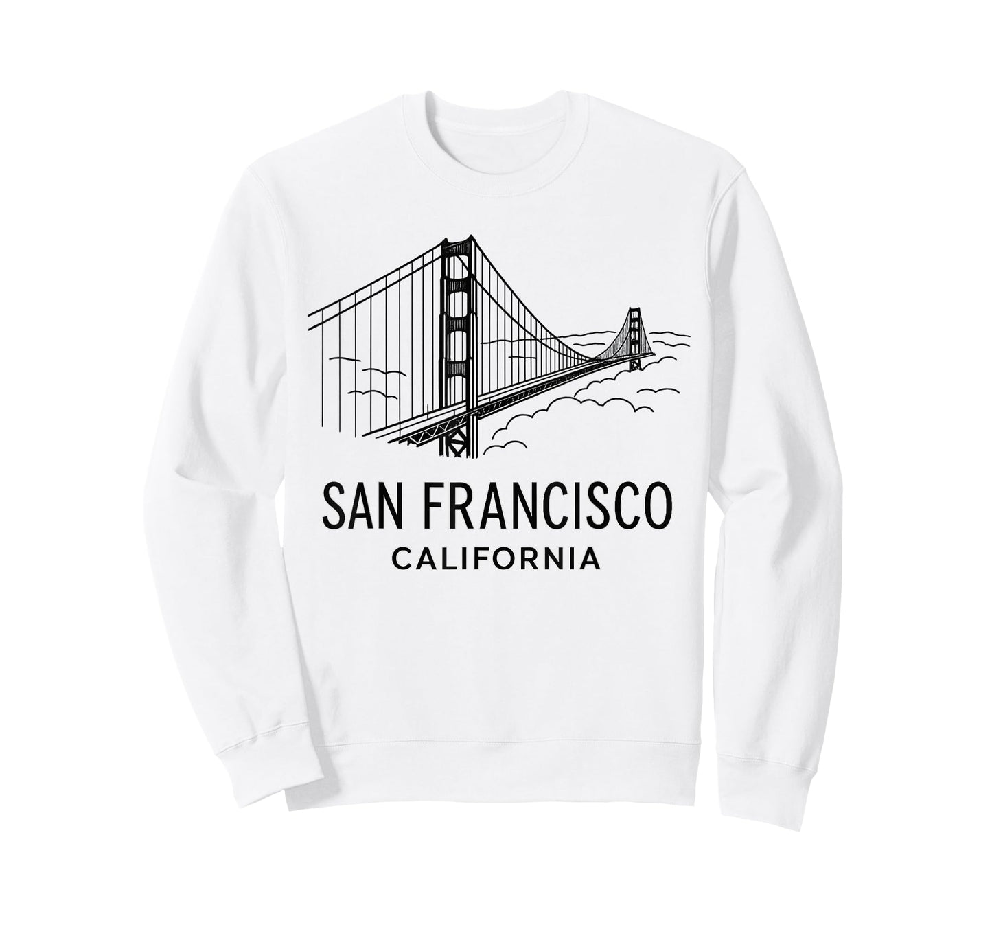 San Francisco California Golden Gate Bridge Souvenir T-Shirt