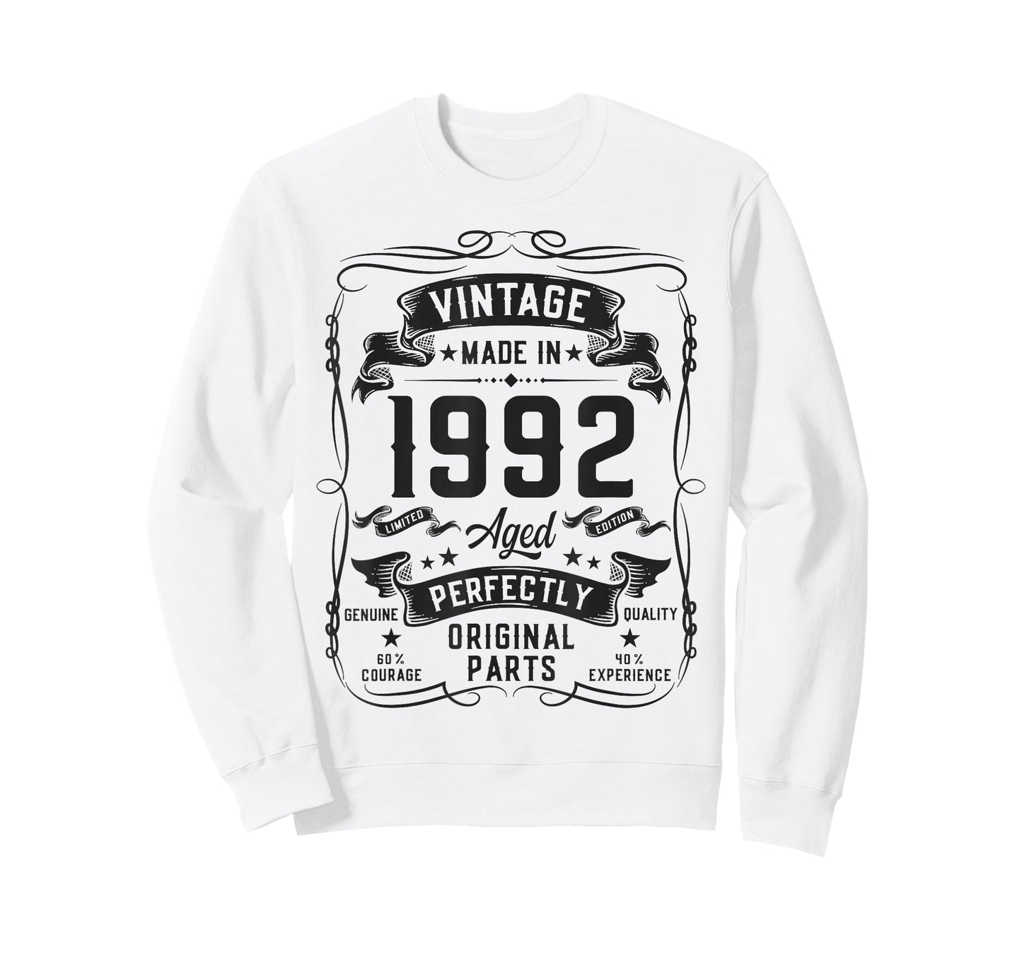 Vintage 1992 34yr 34th Birthday Gifts for Men 34 Years Old T-Shirt