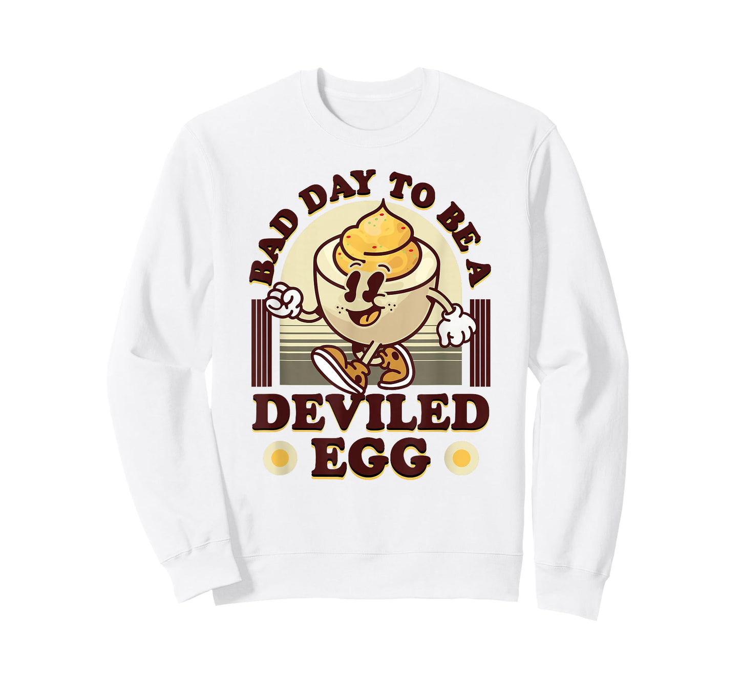 Bad Day to Be a Deviled Egg Funny Thanksgiving Eggs Dinner T-Shirt