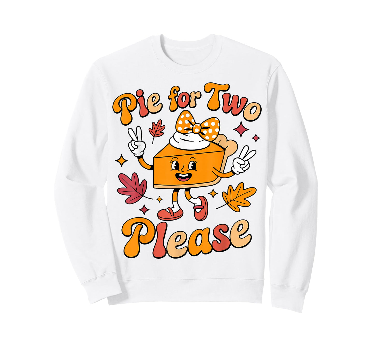 Pie for Two Please Thanksgiving Pregnancy Announcement Mom T-Shirt