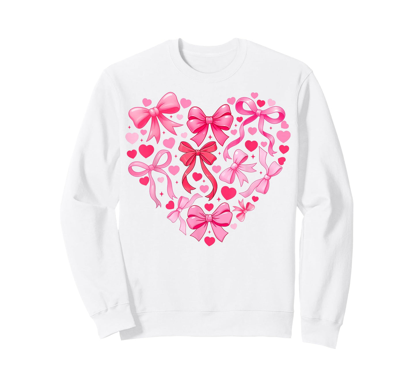 Cute Pink Heart Love Coquette Valentine Outfit Women Girl Ki T-Shirt