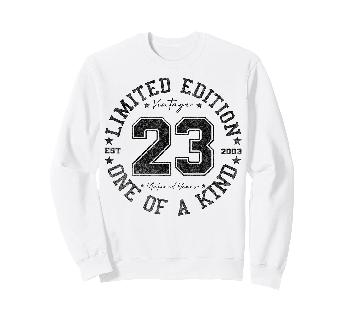23 Year Old Gifts Vintage 2003 Limited Edition 23rd Birthday T-Shirt